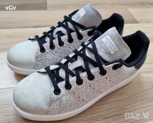 Дамски кецове Adidas Stan Smith J - 36, снимка 4 - Кецове - 36895509