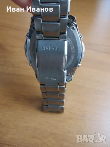 CASIO LIW-M610TDS LINEAGE TITANIUM MULTI BAND 6 SOLAR, снимка 6 - Мъжки - 56293205