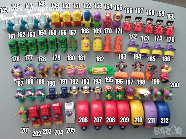 McDonalds Toys / Макдоналдс Играчки от 90те Винтидж Колекционерски, снимка 5 - Колекции - 46745216