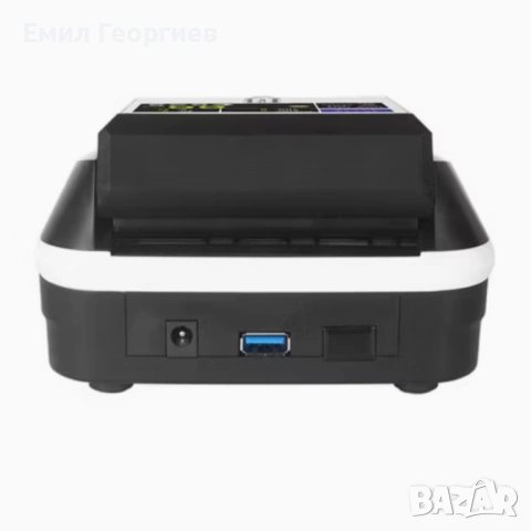 Автоматичен детектор за банкноти AL-136T – UV / MG / IR проверка с вградена акумулаторна батерия, снимка 4 - Друга електроника - 53089972