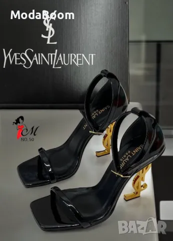 Yves Saint Laurent дамски сандали на ток 