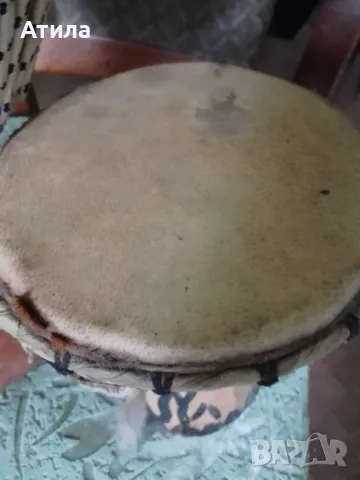 тарамбука дърво  39/23 см старинна, снимка 7 - Антикварни и старинни предмети - 47337304