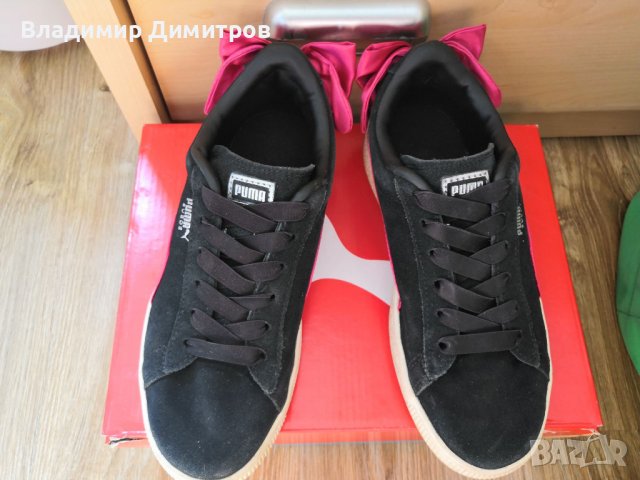 Оригинални кецове Puma Suede 35 номер, снимка 4 - Кецове - 38057386