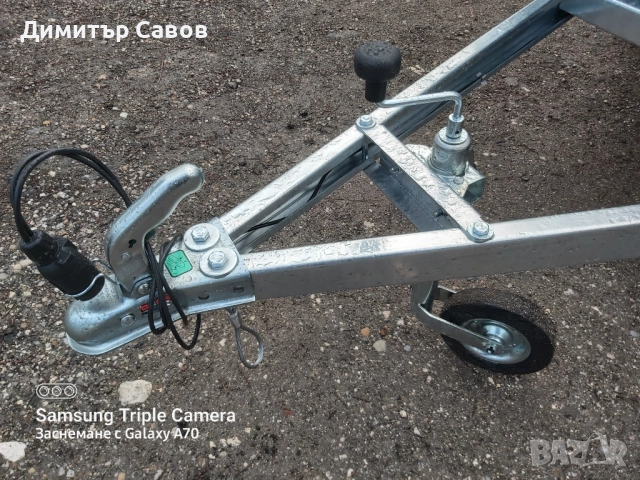 Туристическо, самосвално ремарке VESTA LIGHT 25 с допълнителни канати и плосък брезент, снимка 13 - Ремаркета - 51966154