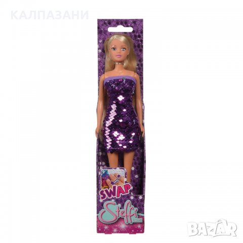 Steffi Love Кукла с рокля на пайети 105733366, снимка 3 - Кукли - 29350691