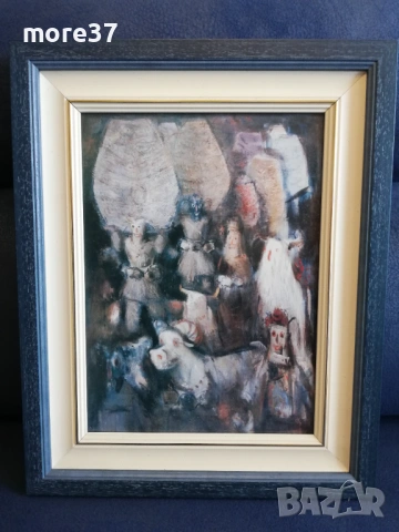 2 Картини-Море и Кукери, снимка 7 - Картини - 53942653