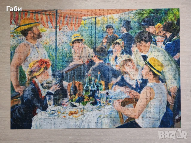 Пъзел οτ 1000 части Trefl - картина на Пиер Огюст Реноар, снимка 2 - Пъзели - 51160134