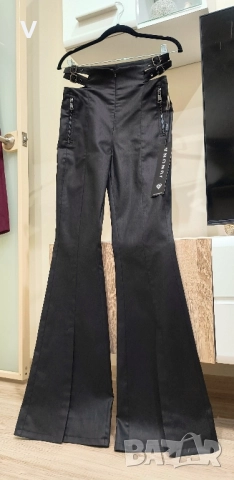 Дрехи Junona Юнона лачено късо яке кожен панталон клин кроп топ бюстие , снимка 4 - Якета - 52468044