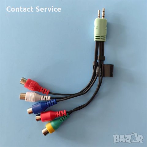 Кабел BN-39-01154W AV Compunent Stereo изходи, снимка 4 - Стойки, 3D очила, аксесоари - 44240959
