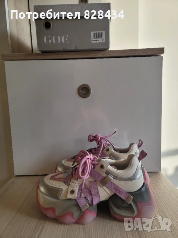 Кожени маратонки GOE, снимка 6 - Маратонки - 54238967