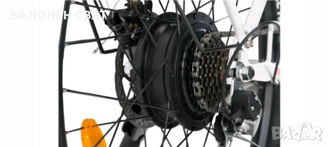 еБайк НОВ Електрически Велосипед Cysum Cityrun за възрастни 250W 36V 10Ah 26” гуми, снимка 4 - Велосипеди - 53940925