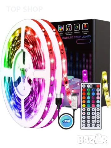 LED RGB 10m лента пълен комплект BellaBaby, снимка 13 - Лед осветление - 48477019