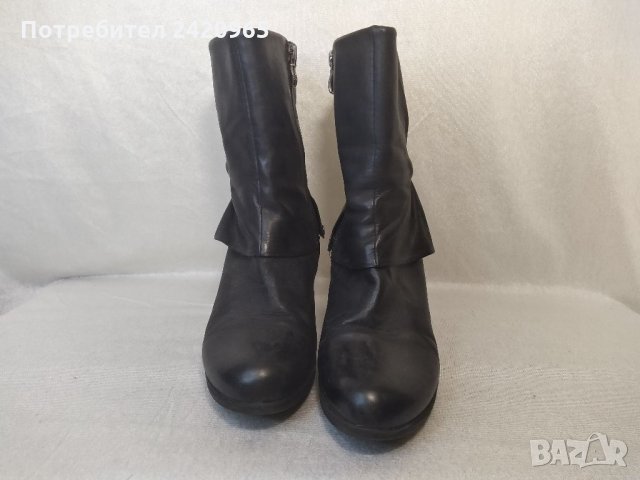 Tamaris боти естествена кожа, снимка 2 - Дамски боти - 33889697