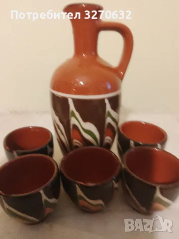 Керамичен сервиз за ракия