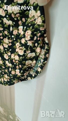 Рокля Only с флорален мотив, снимка 7 - Рокли - 53223316