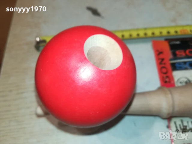 ДЪРВЕНА ИГРА С ТОПКА И ВЪЖЕ 1108250828, снимка 16 - Колекции - 51323296