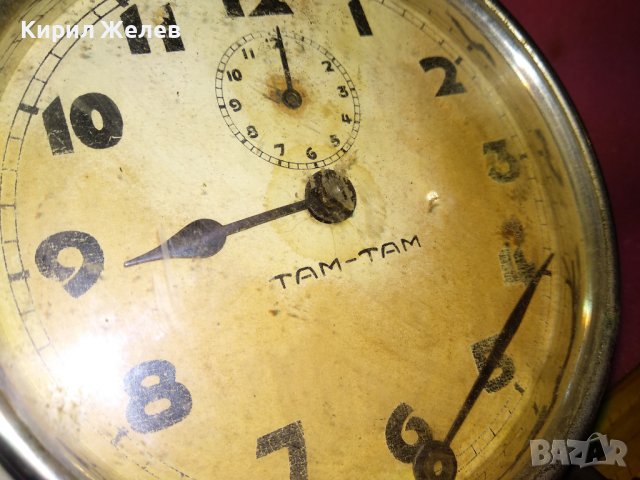 KIENZLE TAM-TAM Стар РЯДЪК КОЛЕКЦИОНЕРСКИ НЕМСКИ МЕХАНИЧЕН БУДИЛНИК от ЦАРСКО ВРЕМЕ 43677, снимка 11 - Антикварни и старинни предмети - 44466579