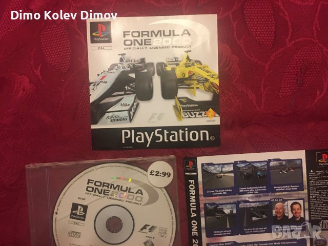 PlayStation 1 PS1 Formula 1 2000, снимка 3 - Игри за PlayStation - 40701393