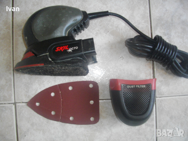 RUPES/MAC ALLISTER-200W-100W-Професионален Виброшлайф-Италия-За 1 Ръка-Тип Мишка-200-100 Вата, снимка 13 - Други инструменти - 36566345