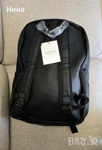 Кожена раница Calvin Klein Eternity 🎒 , снимка 8 - Раници - 49830731
