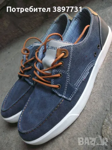 Мъжки спортно елегантни, маркови обувки - Lloyd&Price Tommy Bowe Collection!, снимка 2 - Спортно елегантни обувки - 50351597