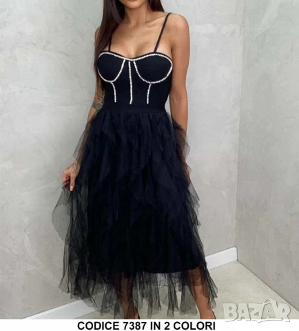 ⭐️NEW⭐️NEW⭐️NEW⭐️

⚜️Великолепна официална рокля с камъни и обемен тюл , снимка 2 - Рокли - 51030323