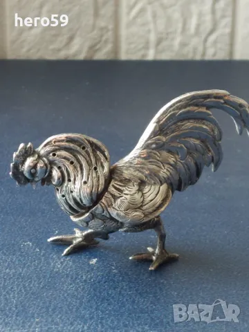 Сребърно петле,сребро проба 800 , снимка 7 - Антикварни и старинни предмети - 48928579