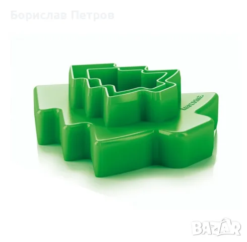 Комплект форми за сладки, коледна елха, 4 размера, снимка 2 - Декорация за дома - 56332246