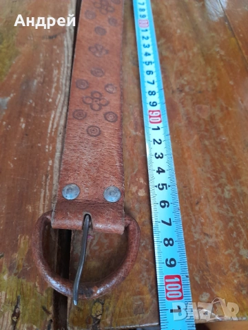 Стар дамски кожен колан #8, снимка 5 - Други ценни предмети - 53167078