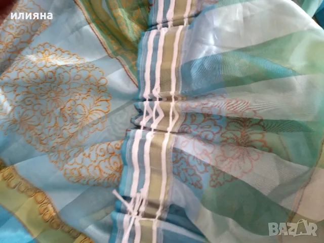 Тънки пердета -2 броя , снимка 4 - Пердета и завеси - 50357433