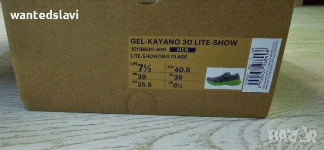 ASICS Обувки Gel - Kayano 30 Lite - Show, снимка 3 - Спортни обувки - 54164423
