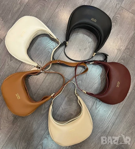 чанта от естествена кожа polene, снимка 7 - Чанти - 50746012