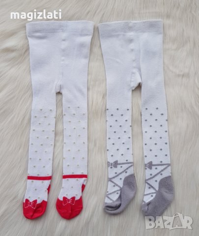 Чорапогащници за бебе 3-6 месеца, снимка 5 - Бебешки чорапи - 35030560