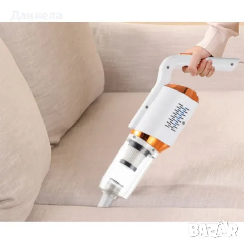 Акумулаторна домакинска ръчна прахосмукачка с 5 накрайника, снимка 2 - Прахосмукачки - 49994912