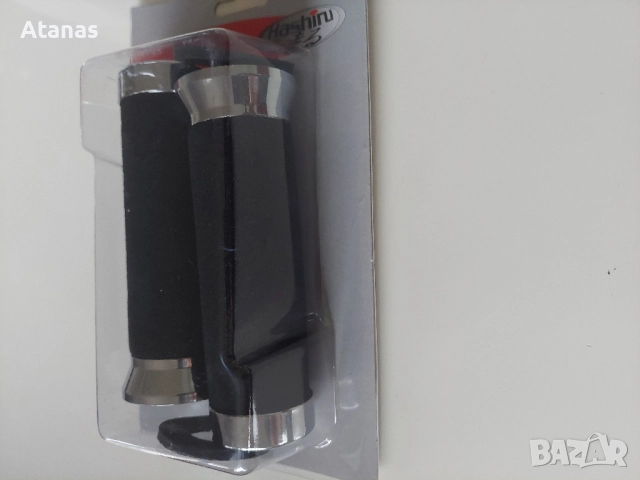 комплект масивни ръкохватки за мотоциклет 22мм., снимка 2 - Аксесоари и консумативи - 52928717