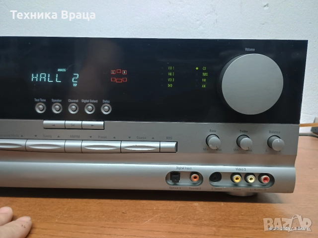 Ресивър (усилвател) harman/kardon AVR 2550. Перфектен! Изпращам видео. , снимка 6 - Ресийвъри, усилватели, смесителни пултове - 54208156