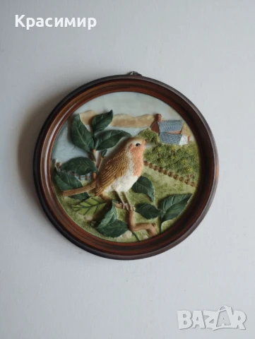 3D картина с червеношийка 17,5 см. 💰30 лв. 📦Изпращам с Еконт 