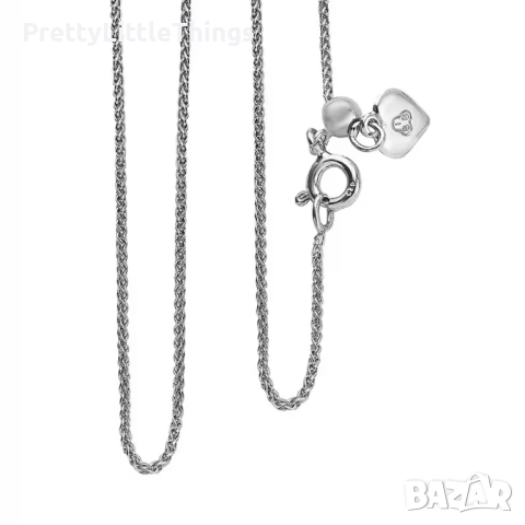 Сребърно синджирче 46 см