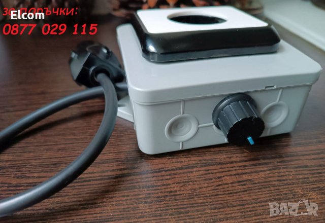 Ел. регулатор на обороти на двигатели до 1kW 230V или димиране до 2kW, снимка 2 - Други машини и части - 38701020