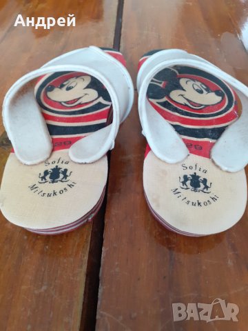 Стари джапанки Sofia Mitshukoshi #2, снимка 2 - Антикварни и старинни предмети - 31603780