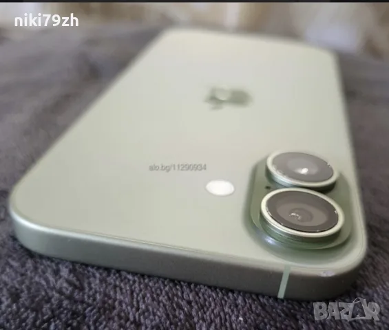 iPhone 17, 256 GB, зелен + AirPods 2, снимка 6 - Apple iPhone - 56248269