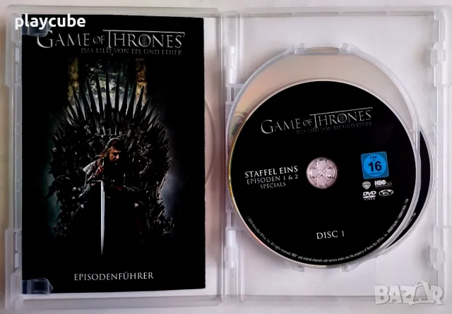 Game of Thrones - Игра на тронове - Сезон 1 на DVD, снимка 2 - DVD филми - 49600117