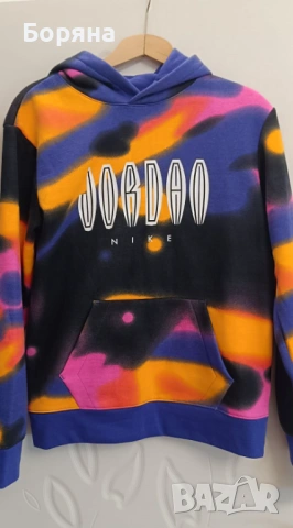 Nike Jordan нов с етикет суичър с качулка унисекс XL, снимка 5 - Детски анцузи и суичери - 53023773