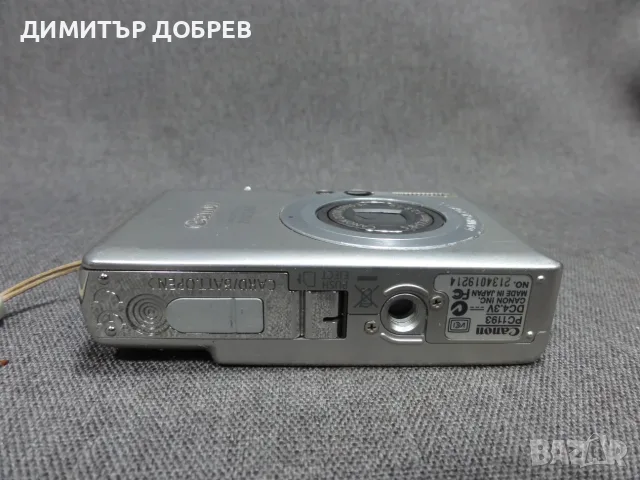 ЦИФРОВ ФОТОАПАРАТ CANON DIGITAL IXUS 60 DIGITAL 6.0MP CCD DIGITAL CAMERA Y2K RETRO DIGICAM, снимка 7 - Фотоапарати - 55752812