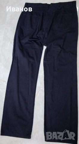 Черен дънков панталон , снимка 4 - Панталони - 54217462