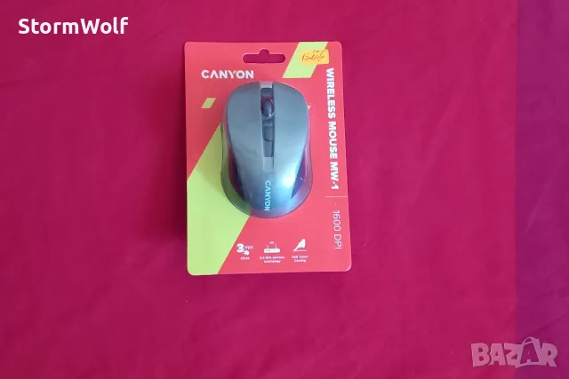 Безжична мишка Canyon MW-1 (виж описанието) 