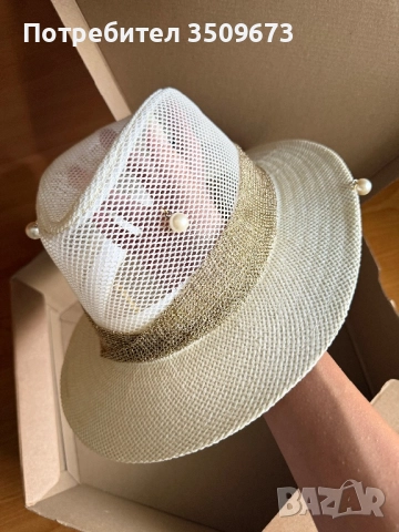 Дамска плажна шапка HristoS, снимка 3 - Шапки - 51725416