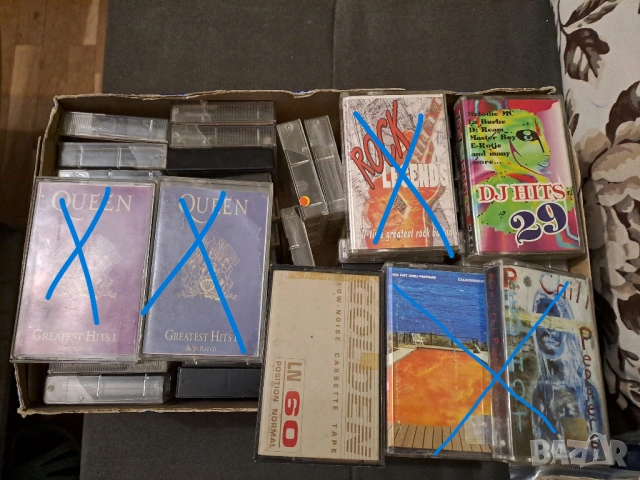 Аудио касети с музика и др.