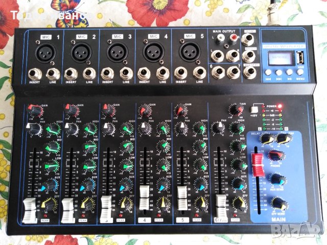 power amp+mixer-нови, снимка 7 - Ресийвъри, усилватели, смесителни пултове - 42901877