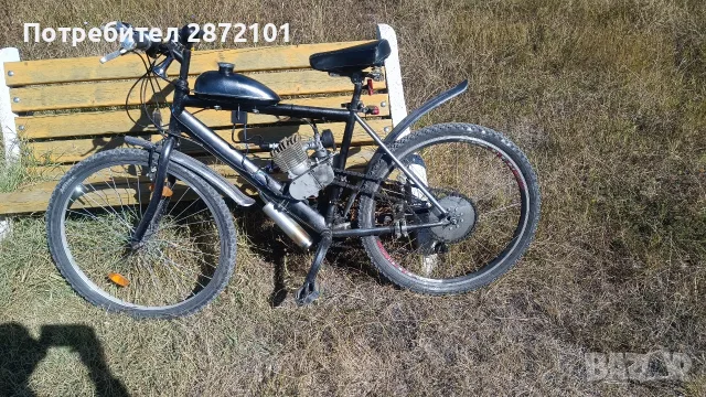 Вело мотопед 80cc, снимка 2 - Мотоциклети и мототехника - 56106019